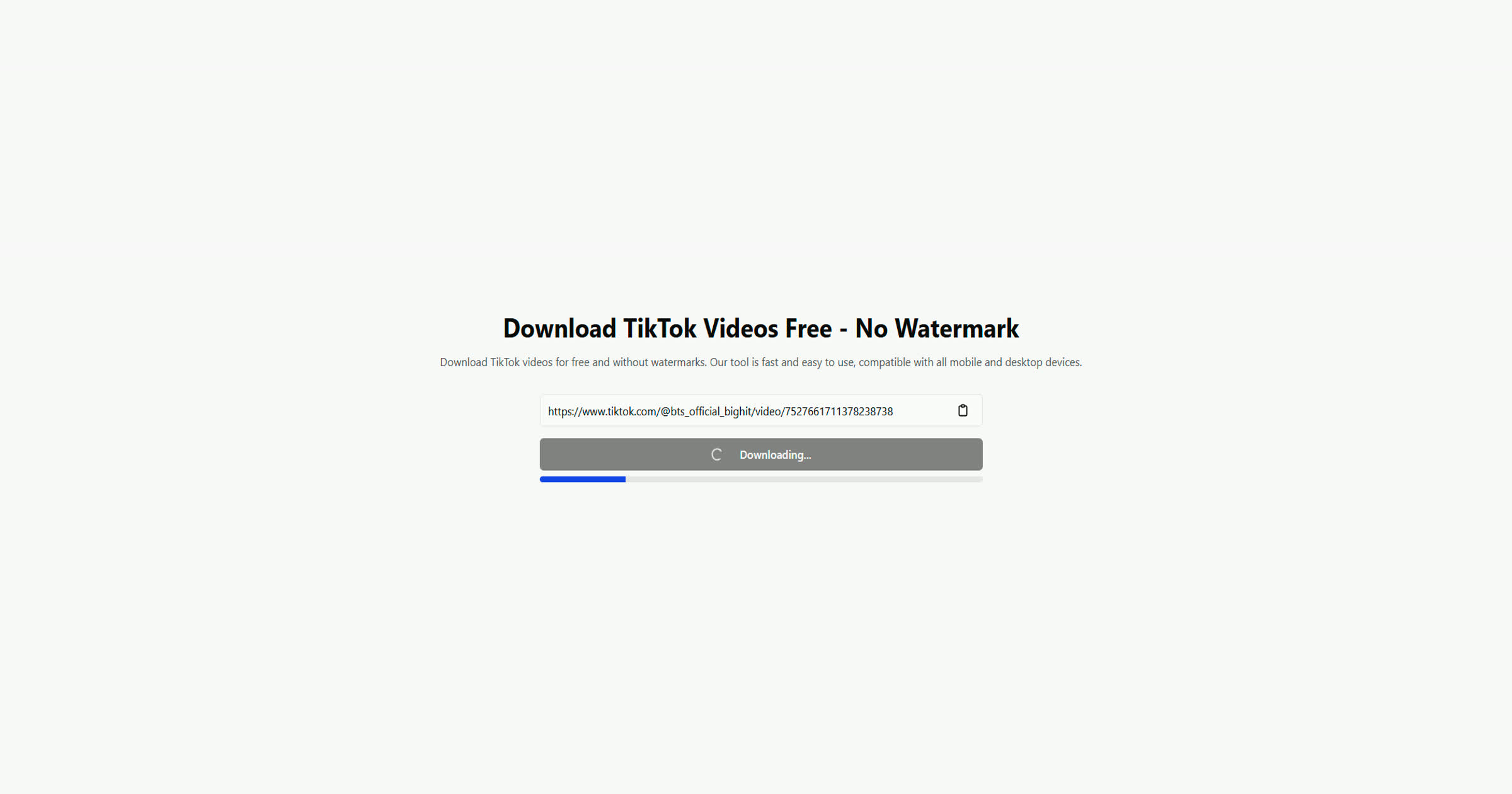 Click Download